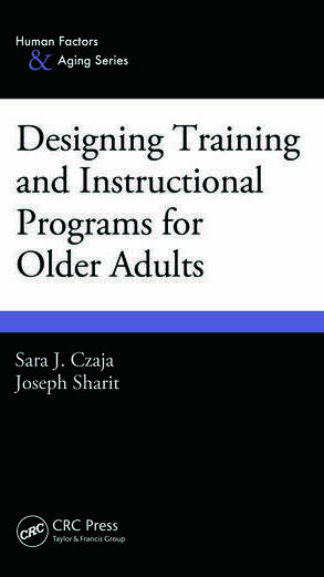 Designing Training and Instructional Programs for Older Adults book cover