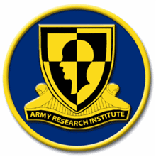 US Army Research Institute for the Behavioral and Social Sciences Logo