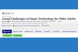 Screencapture of a journal article