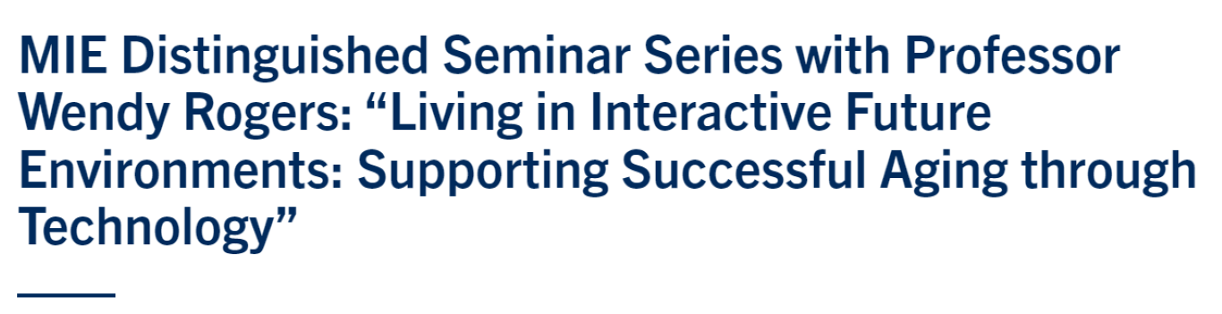 University of Toronto seminar title image