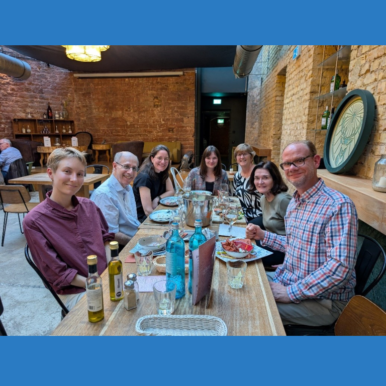 CREATE and German collaborators are dining together