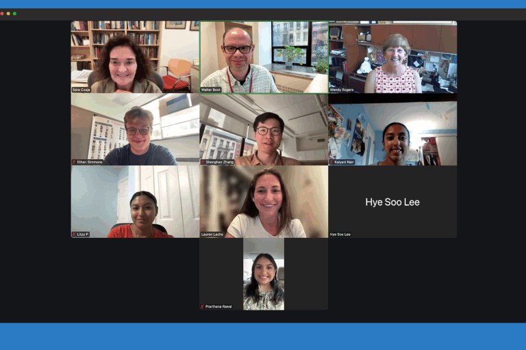 Zoom capture of meeting participants