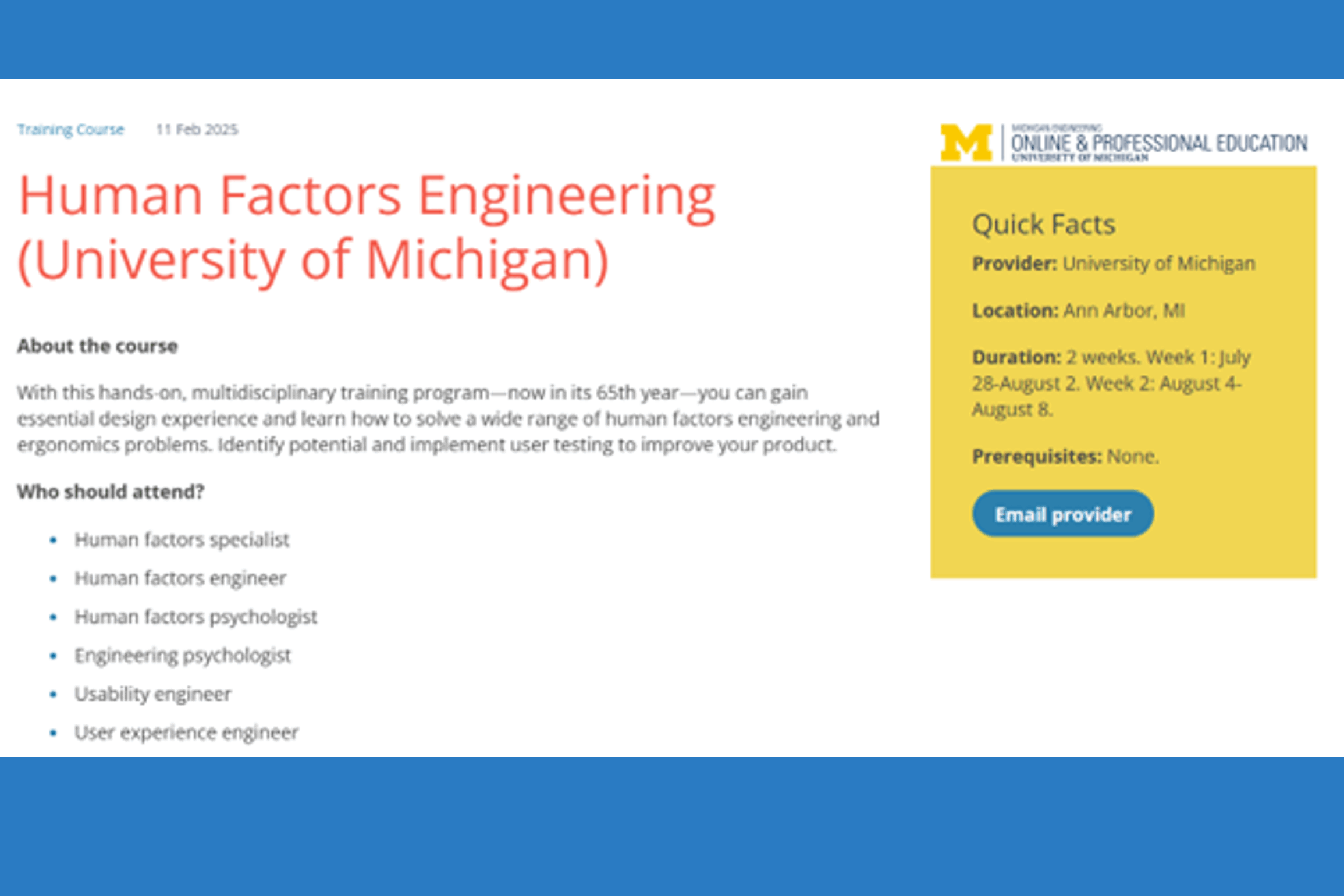 Lecture announcement