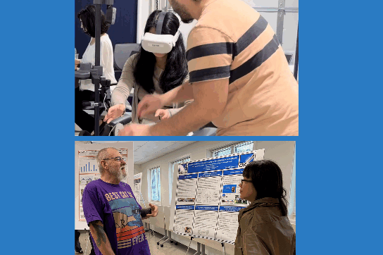 Collage of photos from Open House