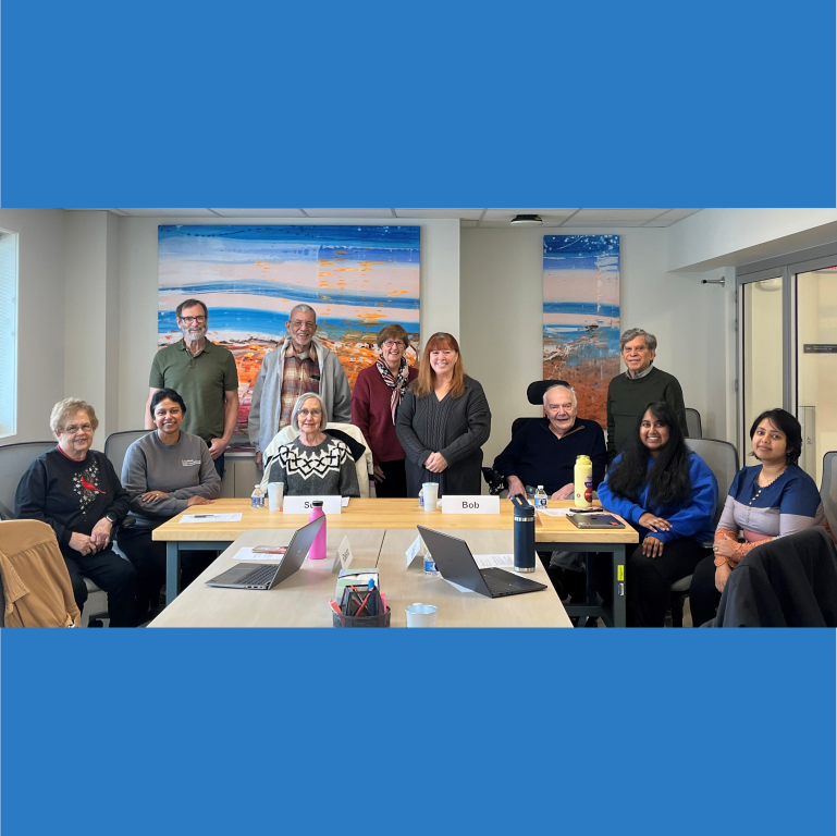 Photo of all panel and staff