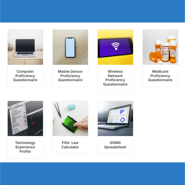 Image of website section