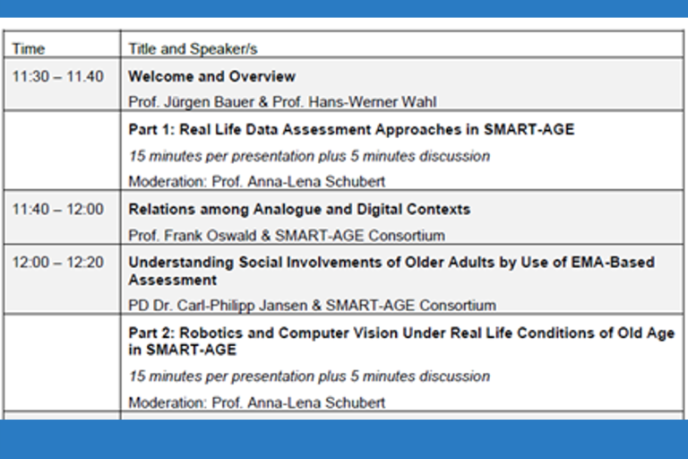 Part of symposium program