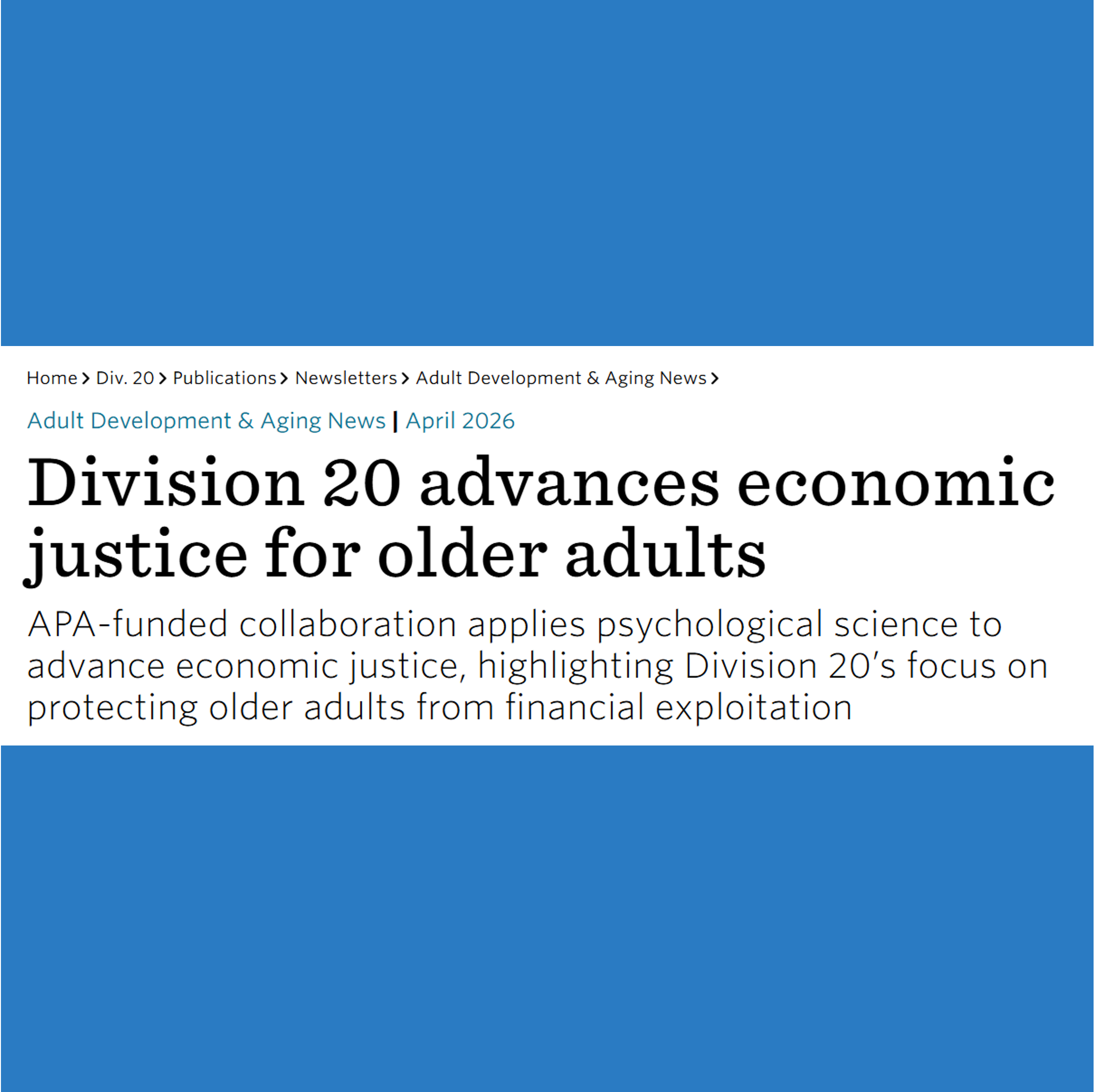 News article headline image