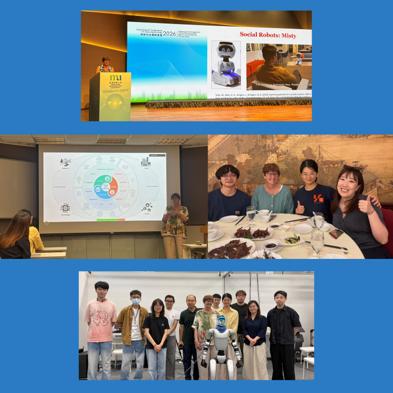 Collage of Dr. Rogers at Hong Kong